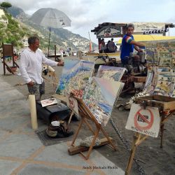 Positano y sus artistas